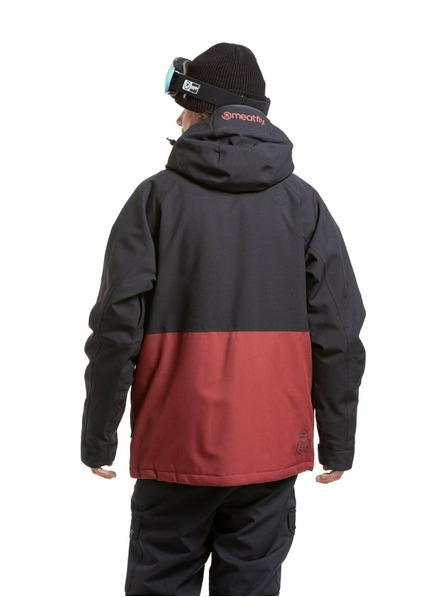 Meatfly Meatfly muška SNB & SKI jakna Vertigo Merlot / Black