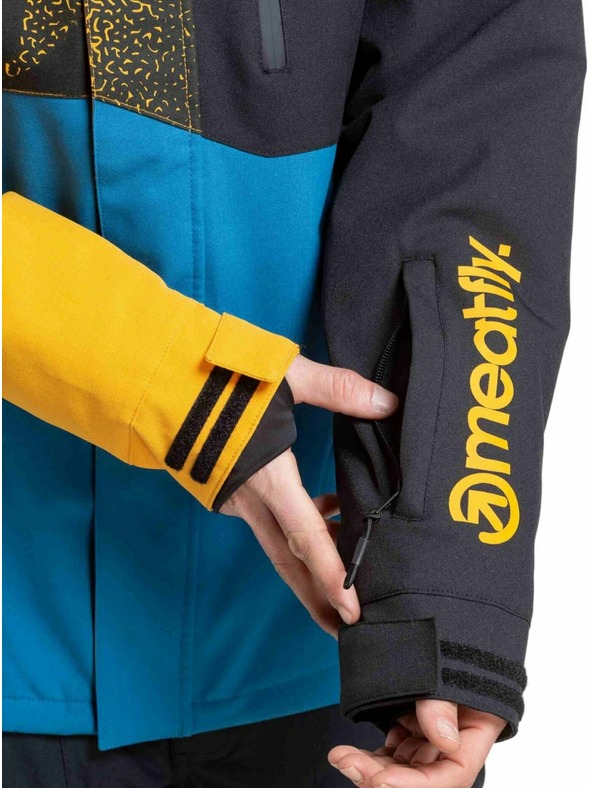 Meatfly Meatfly muška SNB & SKI jakna Shader Sunflower / Blue