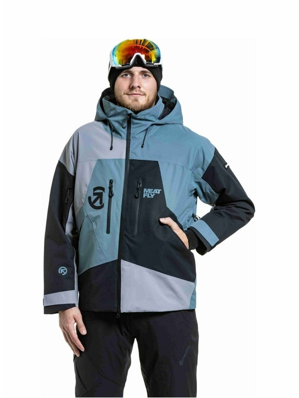 Meatfly Meatfly muška SNB & SKI jakna Shader Blue Sea / Silver