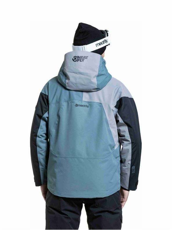 Meatfly Meatfly muška SNB & SKI jakna Shader Blue Sea / Silver