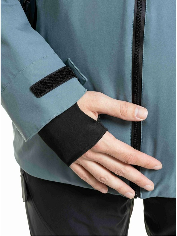 Meatfly Meatfly muška SNB & SKI jakna Cronos Black / Blue Sea