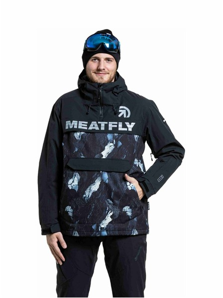 Meatfly Meatfly muška SNB & SKI jakna Zenith Deep Lake / Black
