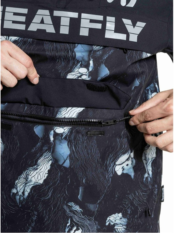 Meatfly Meatfly muška SNB & SKI jakna Zenith Deep Lake / Black
