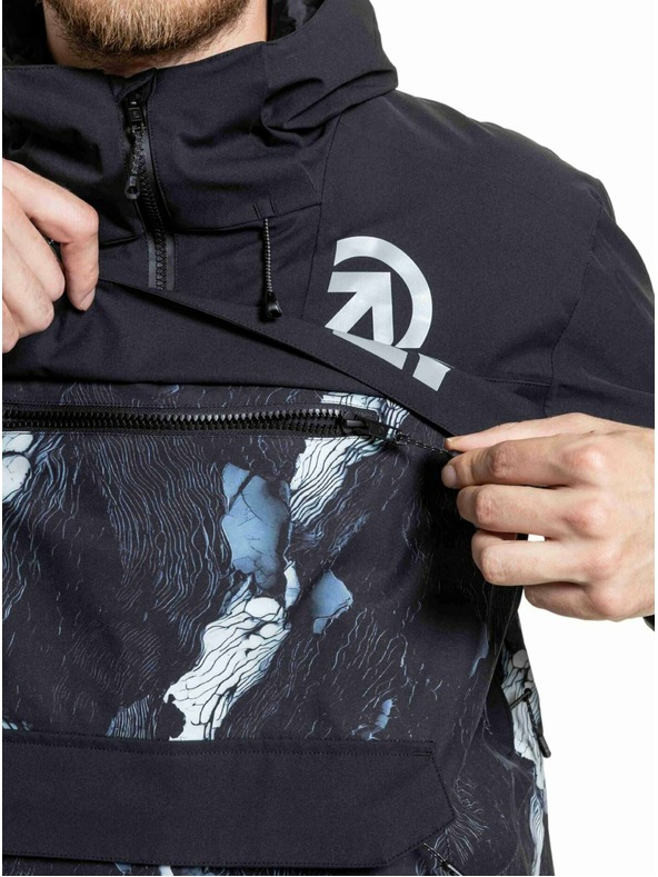 Meatfly Meatfly muška SNB & SKI jakna Zenith Deep Lake / Black