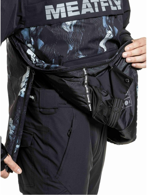 Meatfly Meatfly muška SNB & SKI jakna Zenith Deep Lake / Black