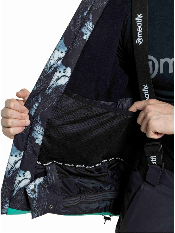 Meatfly Meatfly muška SNB & SKI jakna Manifold Deep Lake