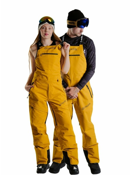 Meatfly Meatfly unisex SNB & SKI hlače s trakama Kenny Chai Tea Latte