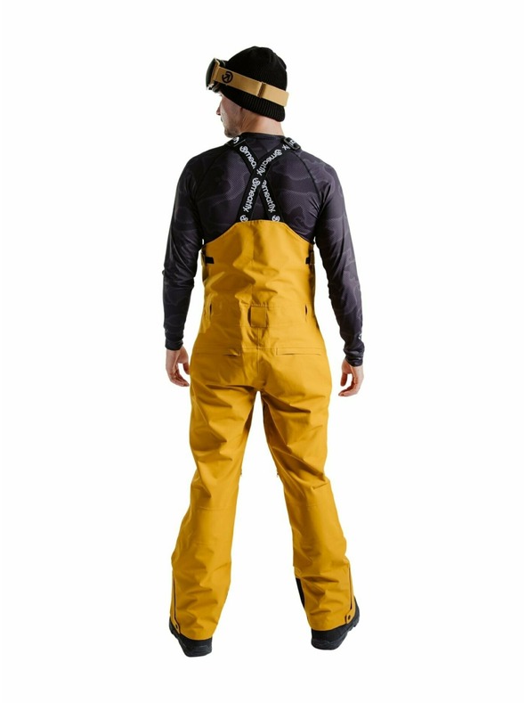 Meatfly Meatfly unisex SNB & SKI hlače s trakama Kenny Chai Tea Latte