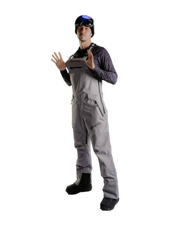 Meatfly Meatfly unisex SNB & SKI hlače s trakama Kenny Kambaba