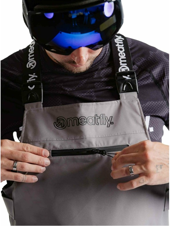 Meatfly Meatfly unisex SNB & SKI hlače s trakama Kenny Kambaba