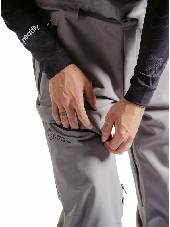 Meatfly Meatfly unisex SNB & SKI hlače s trakama Kenny Kambaba