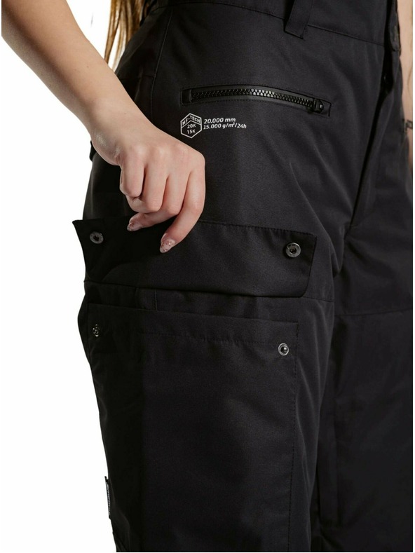 Meatfly Meatfly unisex SNB & SKI hlače Andry Black