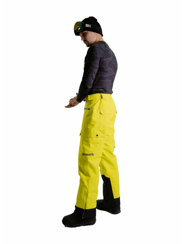 Meatfly Meatfly unisex SNB & SKI hlače Andry Lime