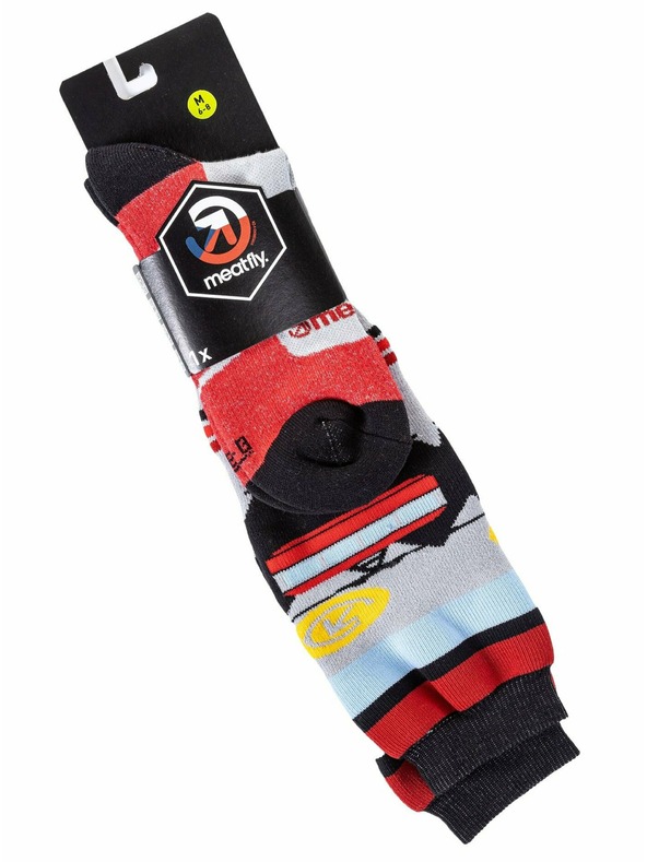 Meatfly Meatfly sNB & SKI čarape Leeway Dark Red