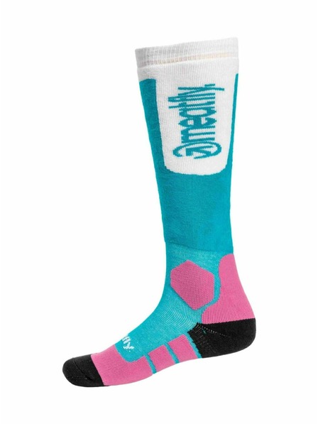 Meatfly Meatfly sNB & SKI čarape Leeway Turquoise