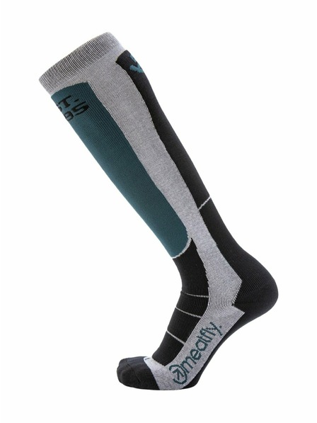 Meatfly Meatfly sNB & SKI čarape Leeway Blue Sea