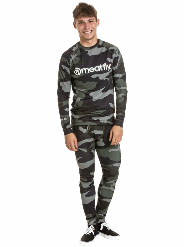 Meatfly Meatfly muška termalna majica Avery Woodland