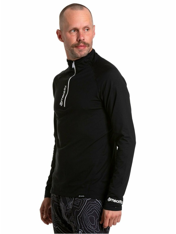 Meatfly Meatfly muška termalna majica Ethan Black