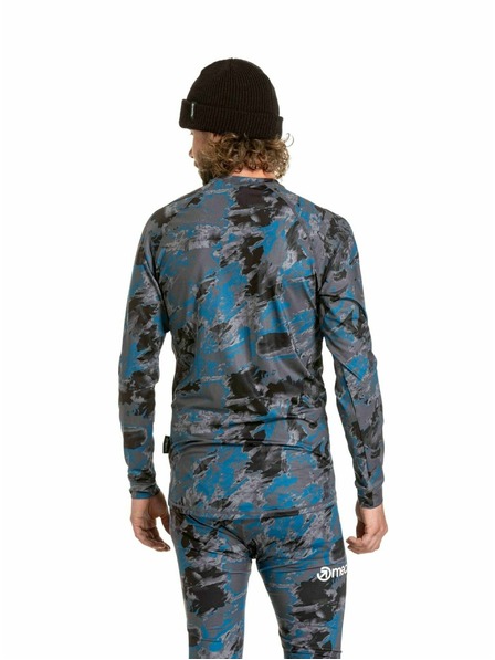 Meatfly Meatfly muška termalna majica Avery Mossy Petrol