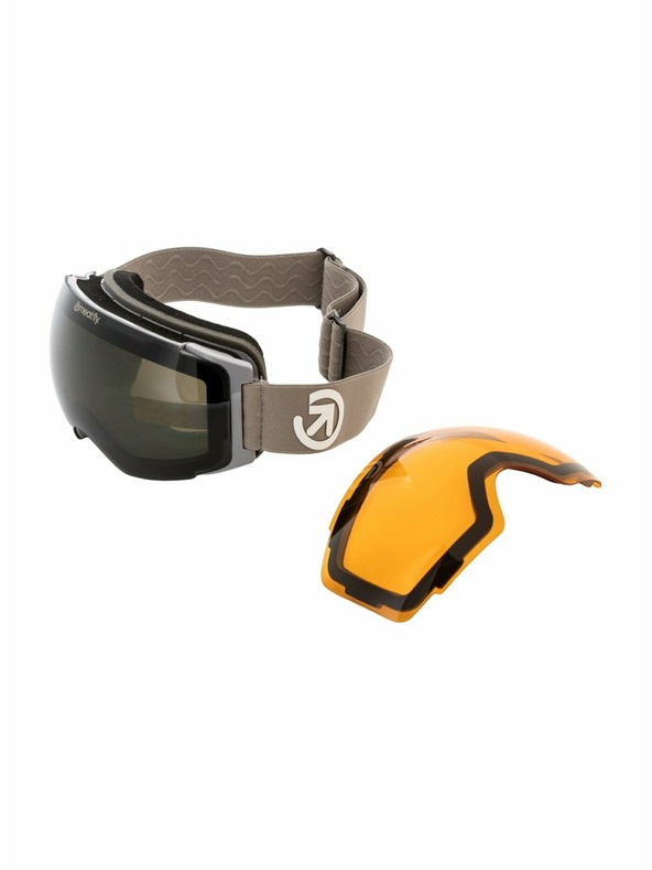 Meatfly Meatfly sNB & SKI naočale Renegate Silver Grey