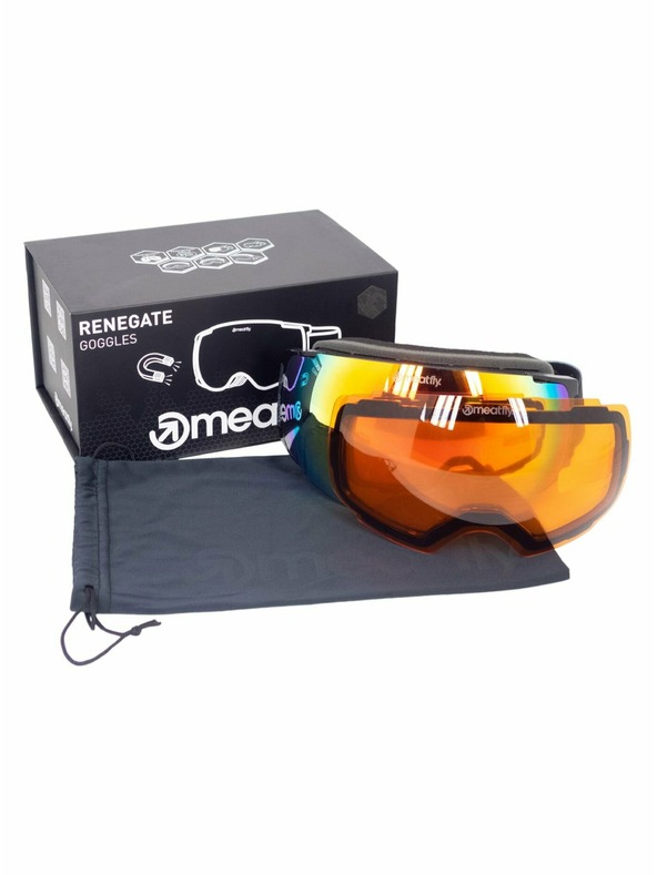 Meatfly Meatfly sNB & SKI naočale Renegate Morph Black