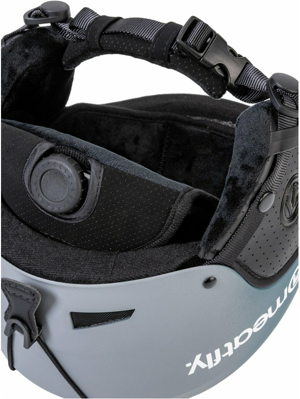 Meatfly Meatfly sNB & SKI kaciga Maul Silver Gray