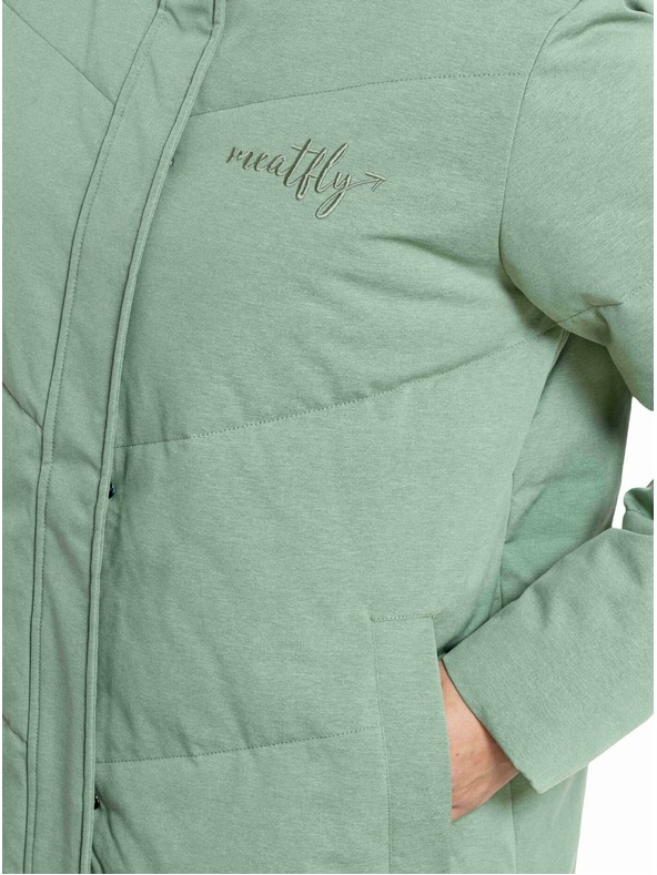 Meatfly Meatfly ženska zimska jakna Chloe Green Tea