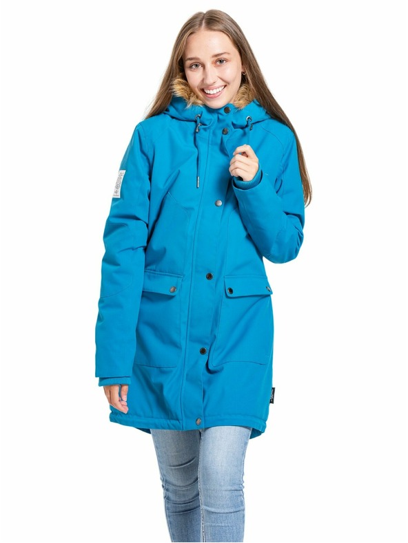 Meatfly Meatfly ženska parka Amber Teal Blue