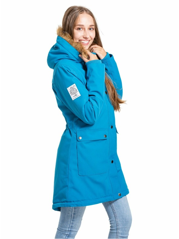 Meatfly Meatfly ženska parka Amber Teal Blue