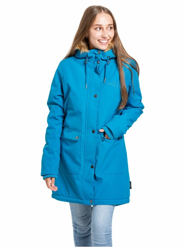 Meatfly Meatfly ženska parka Amber Teal Blue