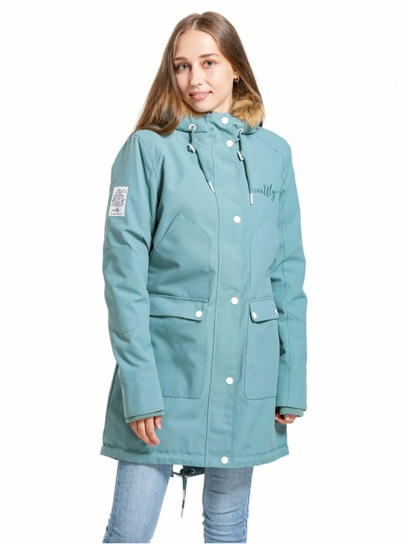 Meatfly Meatfly ženska parka Amber Dusty Mint