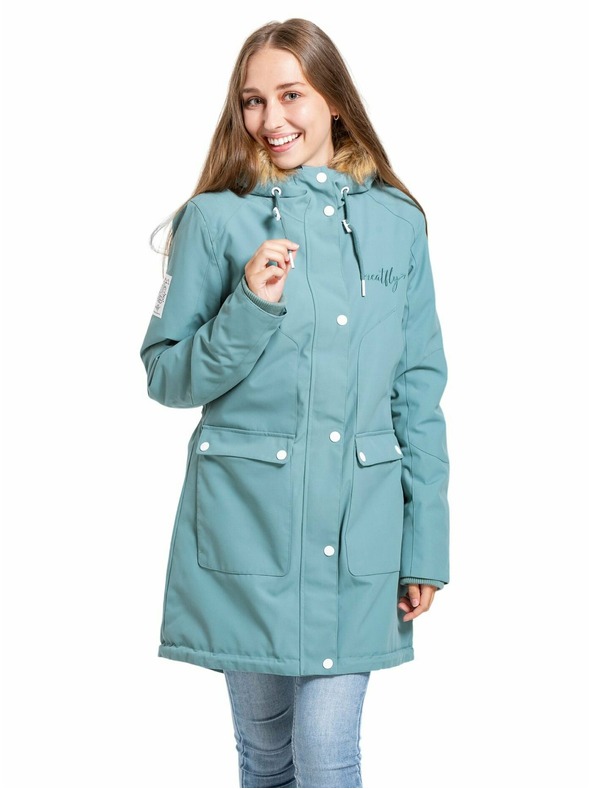 Meatfly Meatfly ženska parka Amber Dusty Mint
