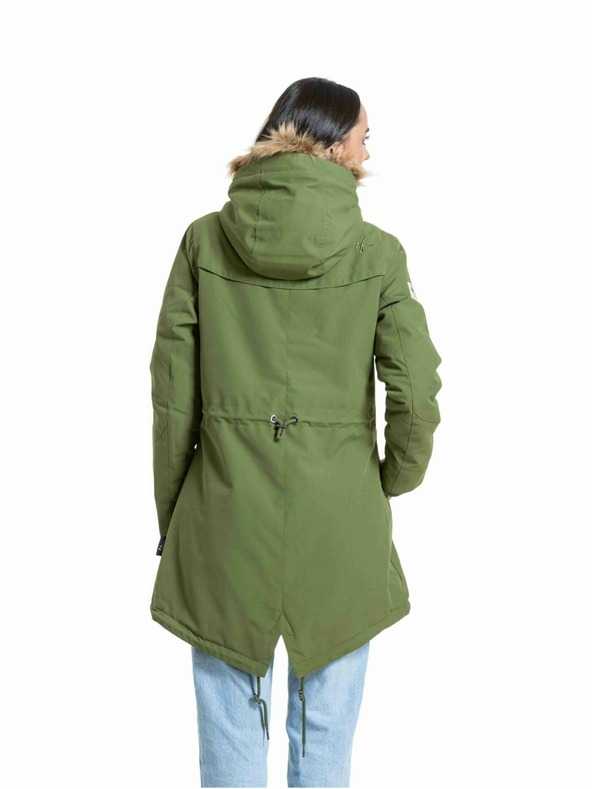 Meatfly Meatfly ženska parka Amber Olive Branch