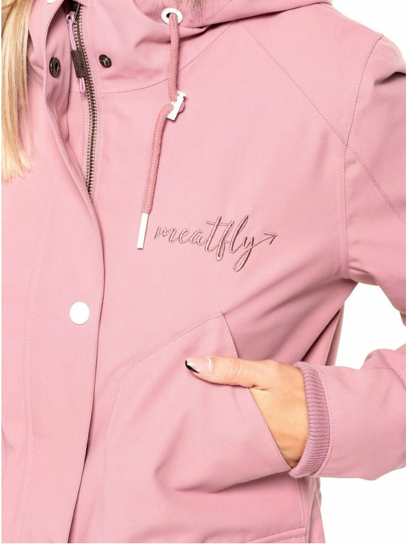 Meatfly Meatfly ženska parka Amber Dusty Rose