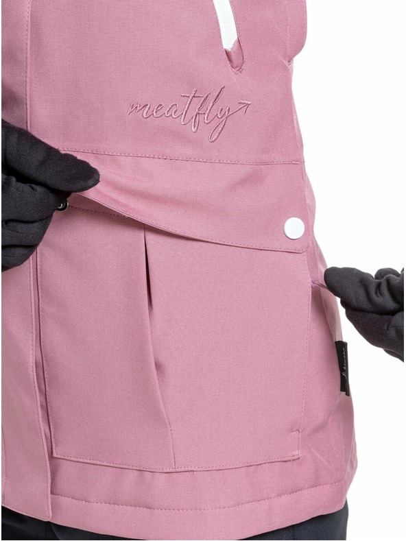 Meatfly Meatfly ženska SNB & SKI jakna Terra Dusty Rose