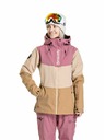 Meatfly Meatfly ženska SNB & SKI jakna Kirsten Latte / Dusty Rose