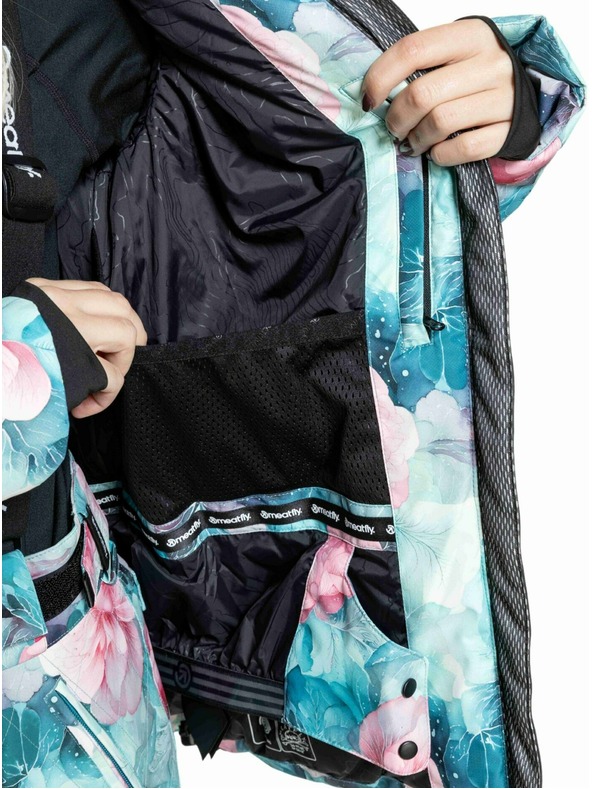 Meatfly Meatfly ženska SNB & SKI jakna Bonie Print