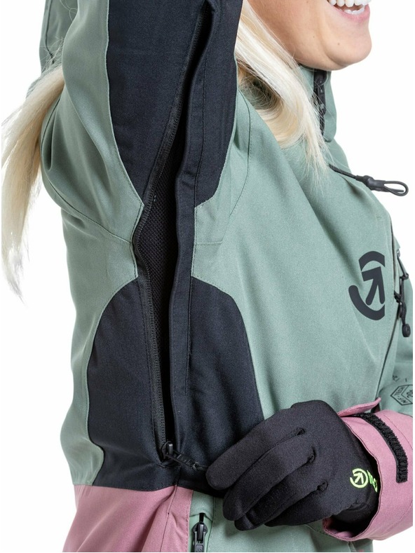 Meatfly Meatfly ženska SNB & SKI jakna Gaia Sea Spray