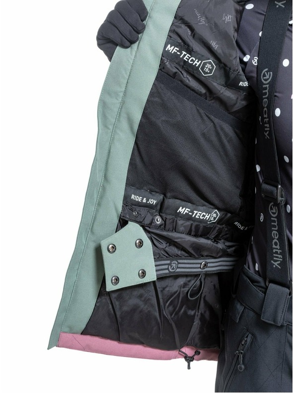 Meatfly Meatfly ženska SNB & SKI jakna Gaia Sea Spray