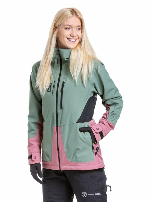 Meatfly Meatfly ženska SNB & SKI jakna Gaia Sea Spray
