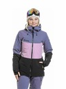 Meatfly Meatfly ženska SNB & SKI jakna Kirsten Black / Purple Light