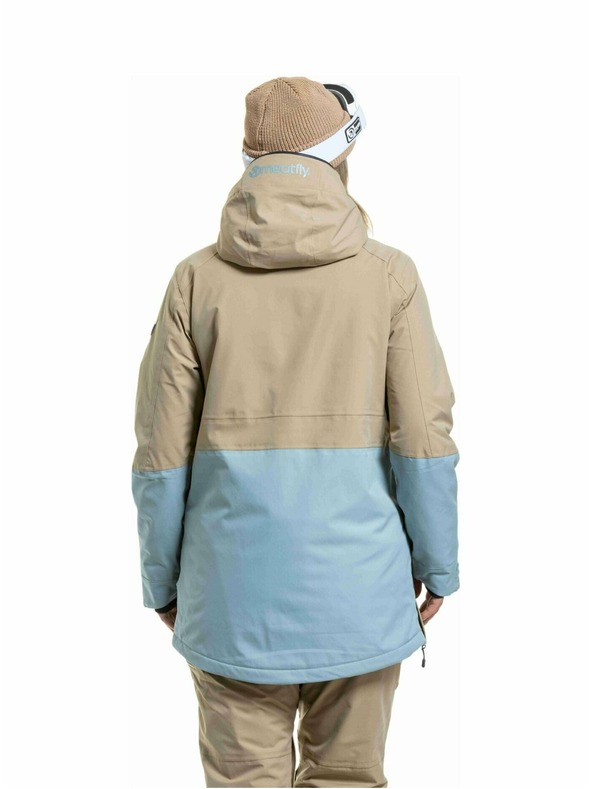 Meatfly Meatfly ženska SNB & SKI jakna Aiko Cloud / Safari