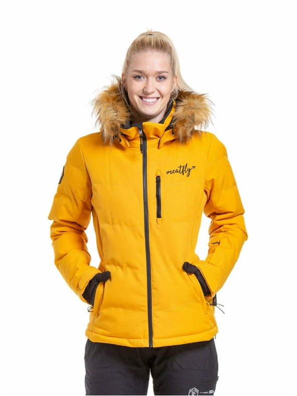 Meatfly Meatfly ženska SNB & SKI jakna Bonie Sunflower