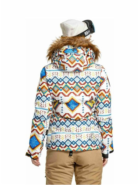 Meatfly Meatfly ženska SNB & SKI jakna Bonie White Jones