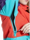 Meatfly Meatfly ženska SNB & SKI jakna Aiko Turquoise/Ferrari Red