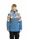 Meatfly Meatfly ženska SNB & SKI jakna Kirsten White Jones / Slate Blue