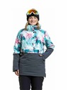 Meatfly Meatfly ženska SNB & SKI jakna Aiko Pink Flowers