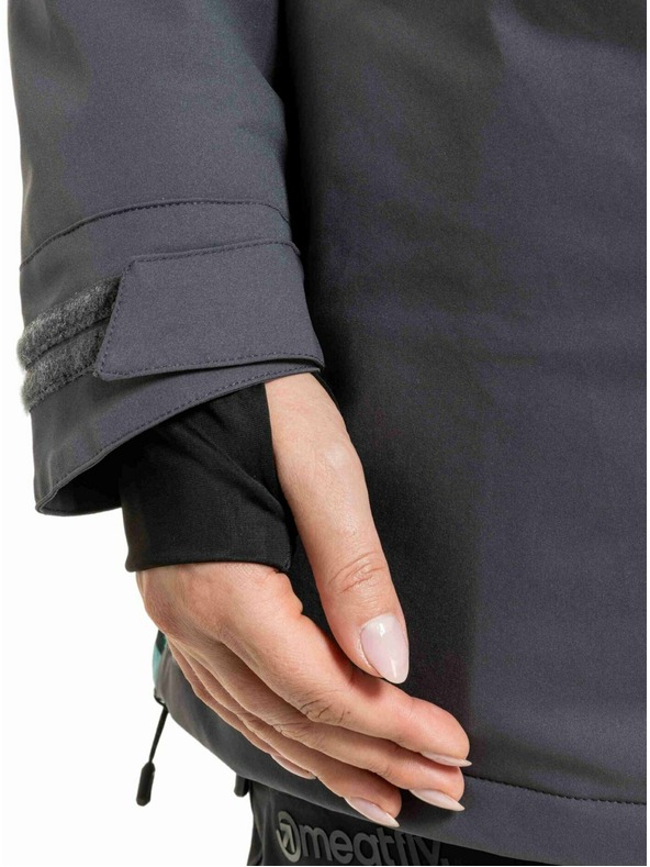 Meatfly Meatfly ženska SNB & SKI jakna Aiko Pink Flowers