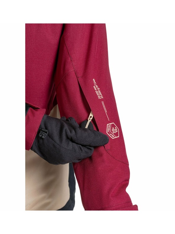 Meatfly Meatfly ženska SNB & SKI jakna Gaia Beet Red