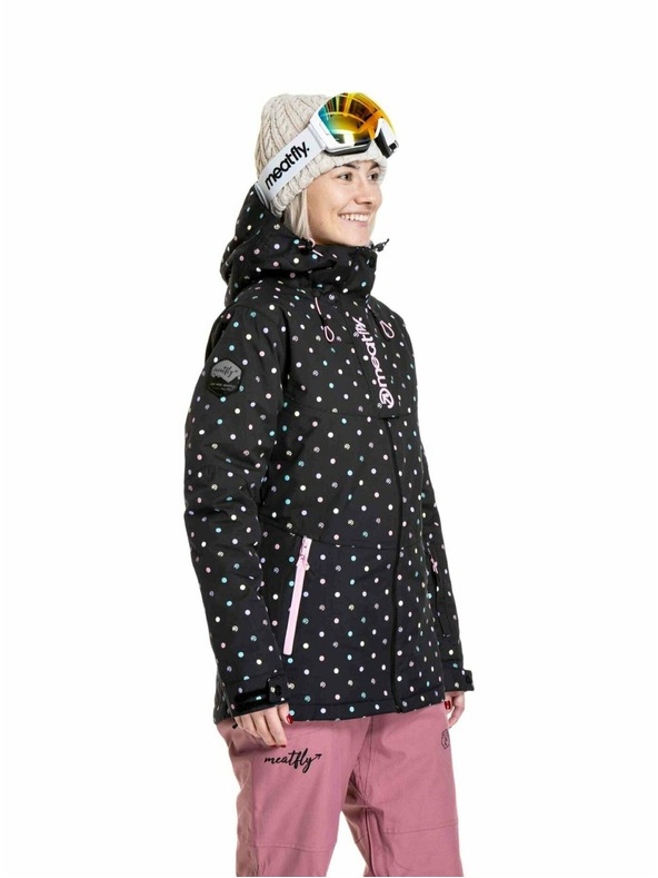 Meatfly Meatfly ženska SNB & SKI jakna Kirsten Dusty Color Dots